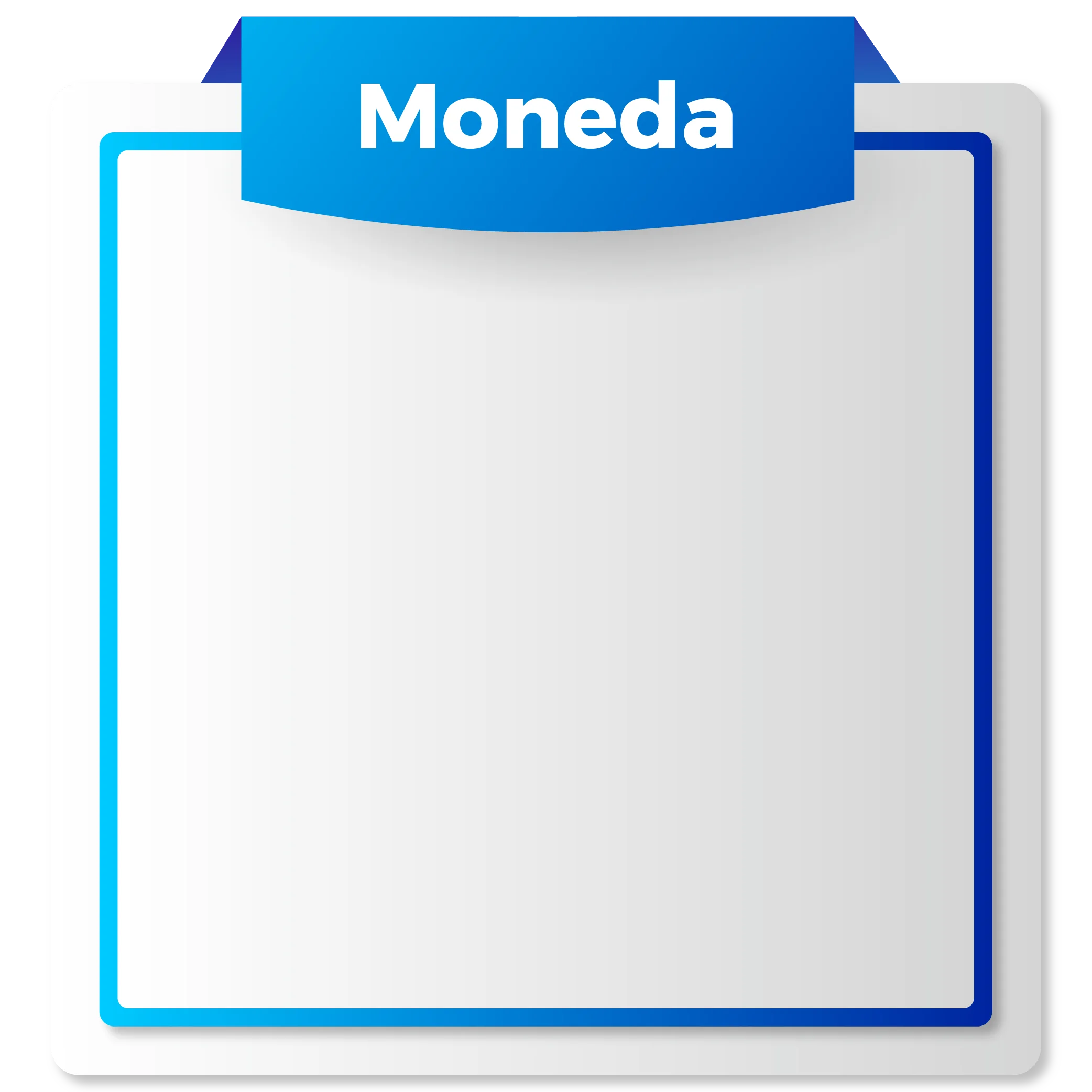 fondo tipo de moneda