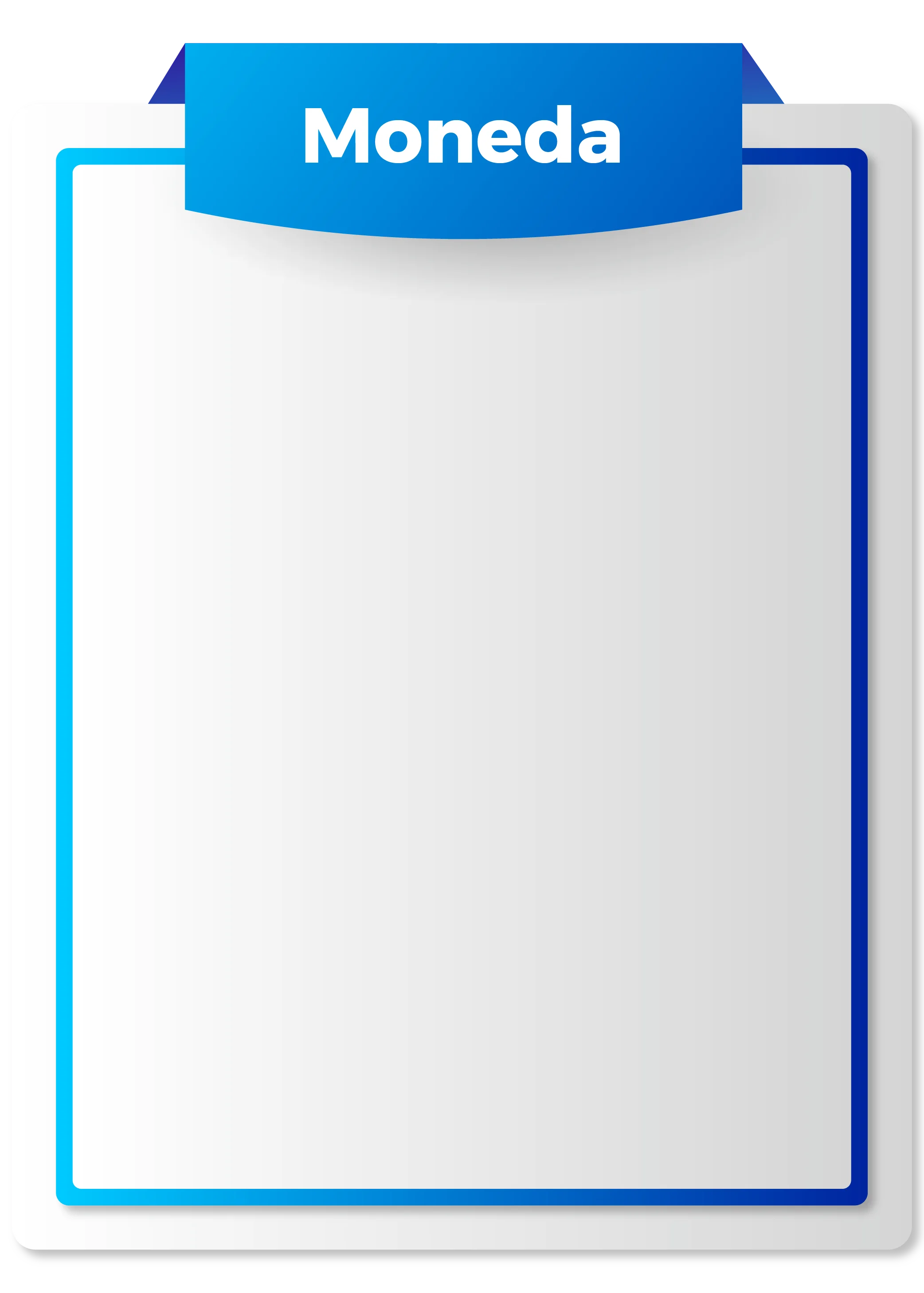 fondo tipo de moneda